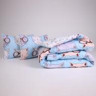 Набор №3027 Сolor Fun Line Whales зима 140x205 см MirSon разноцветный