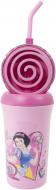 Стакан Disney Принцессы с трубочкой 350 мл 6347380