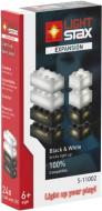 Конструктор Light Stax с LED-подсветкой Expansion черно-белый LS-S11002