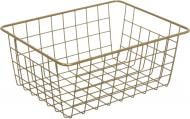 Корзина-органайзер Basket 28х21.5х12 см золотой Sensio