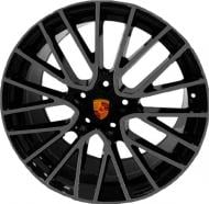 Диск колісний REPLICA PORSHE-PO014 MATT BLACK11 R 21 5x130 ET 58 DIA 71,6