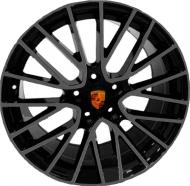 Диск колісний REPLICA PORSHE-PO014 MATT BLACK9,5 R 21 5x130 ET 46 DIA 71,6