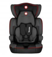 Автокресло-бустер Lionelo Lionelo Levi One черный с красным black/red LO.A.LO03