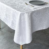 Скатерть Тюльпаны-3 203-25/00 250x160 см белый Эдельвика