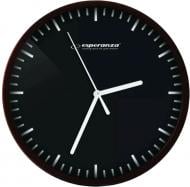 Годинник настінний Wall Clock Budapest EHC010K 20см Black Esperanza