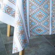 Скатертина Біла Тиса-2 168x165 см бежевий Едельвіка