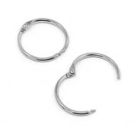 Кільця металеві Binditek для палітурки 38 мм 1 1/2 "срібло 100 шт.