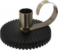 Подсвечник Veloura 11,2х10,5 см черный CY060902 Sensio