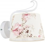 Бра TK Lighting AMELIA WHITE 1х60 Вт E27 белый с рисунком 360