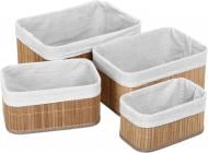 Набор корзин Moku 4 шт. (BX24-13D) Sensio Набор корзин Moku 4 шт. (BX24-13D) Sensio