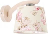 Бра TK Lighting PINK 1x60 Вт E27 белый с рисунком 390