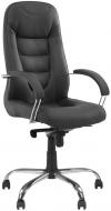 Кресло Nowy Styl Boston Steel Chrome Comfort Eco-30 черный Кресло Nowy Styl Boston Steel Chrome Comfort Eco-30 черный