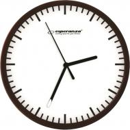 Годинник настінний Wall Clock Budapest EHC010W 20см White Esperanza