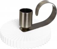 Подсвечник Veloura 11,2х10,5 см белый CY060901 Sensio