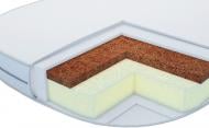Матрац ортопедичний Coconut + Elastic foam Baby Veres 80x60 см