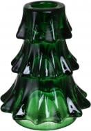 Подсвечник X-mas tree 9х11 см зеленый CY770063-M Sensio