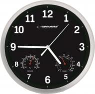 Часы настенные Wall Clock Lyon EHC016K 25см Black Esperanza