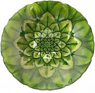 Блюдо Квітка 33 см зелене 620833