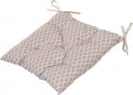 Подушка на стул Агата Вензель каппучино 40х40 см La Nuit