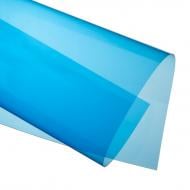 Обложка для брошюрования YULONG А4 пластиковая прозрачная глянец синяя 180 мкм 100 шт.