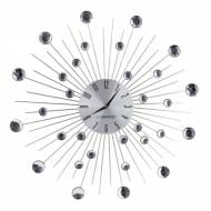 Годинник Wall Clock Boston EHC002 50 см з променями з і сталі та кристалами Esperanza