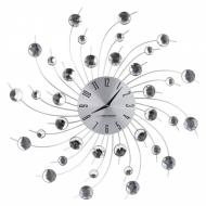 Годинник Wall Clock Geneva EHC004 50 см з променями з і сталі та кристалами Esperanza