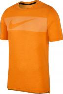 Футболка Nike M BRT TOP SS HPR DRY GFX AJ8004-833 р.M оранжевый