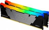 Оперативная память Kingston DDR4 SDRAM 16 GB (2x8GB) 3600 MHz (KF436C16RB2AK2/16) Fury Renegade RGB Оперативная память Kingston DDR4 SDRAM 16 GB (2x8GB) 3600 MHz (KF436C16RB2AK2/16) Fury Renegade RGB