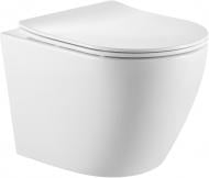 Унітаз підвісний ScandiSPA NARVIK GREY TORNADO сидіння Duroplast SLIM soft-close