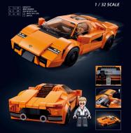 Іграшка-конструктор IQHB SLUBAN Model Bricks Спортивний автомобіль 2020 M38-B1127