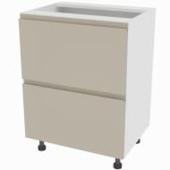 Тумба нижняя Влада ( Н 60 Ш LUX) айвори/белый