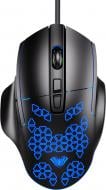 Мышь Aula игровая проводная F812 Wired gaming mouse with 7 keys black (6948391213132)