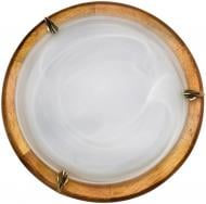 Светильник настенный Candellux 010 Duna-30 1x60 Вт E27 белыйдерево темное 13-6