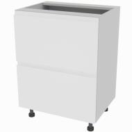 Тумба нижняя Влада ( Н 60 Ш FAVORIT) белый шелк/пепельный