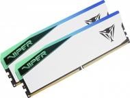 Оперативна пам'ять Patriot DDR5 SDRAM 32 GB (2x16GB) 6200 MHz (PVER532G62C42KW) Viper Elite 5 RGB