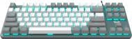Клавіатура ігрова Aula F3287 Mechanical keycap Blue EN/UA (6948391240954) gray/white