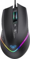 Мышь Aula игровая проводная F805 Wired gaming mouse with 7 keys black (6948391212906)