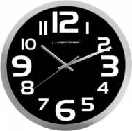 Часы Wall Clock Zurich EHC013K Black 25 см Esperanza