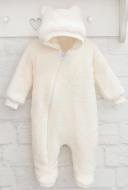 Комбинезон Blanka с ушками молочный р.68 110686