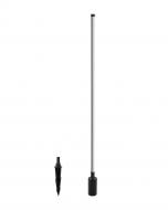 Світильник садовий Nowodvorski Zuri LED-модуль 12 Вт IP54 чорний 11547