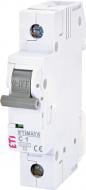 Автоматический выключатель ETI ETIMAT 6 1p C 1 A (6kA) 2141504