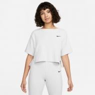 Футболка Nike W NSW RIB JRSY SS TOP DV7870-025 р.L серый