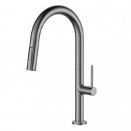 Смеситель для кухни VOLLE с выдвижным изливом BRAVO 1500.110306, графит