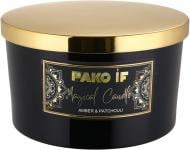 Свеча ароматическая Pako-If Magical candle 130x80 мм Amber&Patchouli
