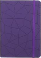 Блокнот Геометрія А5 96 арк. в клітинку фіолетовий JONSER