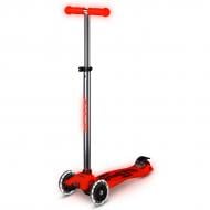Самокат Micro серії Maxi Deluxe Glow LED червона аура MMD368