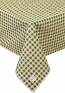 Скатерть Lucy Зеленая клетка 133x180 см зеленый La Nuit