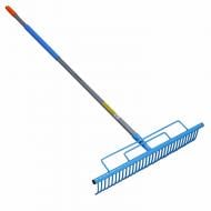 Грабли зубчатые Gruntek RR-600/180S 32 зубца (с ручкой)