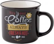 Чашка Fiora Vintage black 355 мл Чашка Fiora Vintage black 355 мл