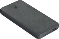 Повербанк Hama Fabric 10 10000 mAh grey (00187257)